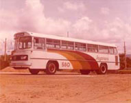 Ônibus em 1971