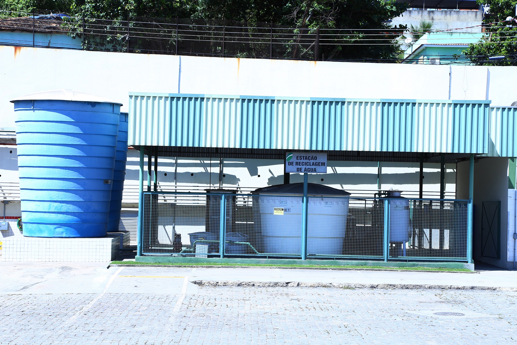 Estação de reúso de água
