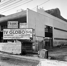 Inauguration of TV Globo 
