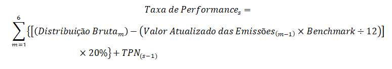 Taxa de Performance 1