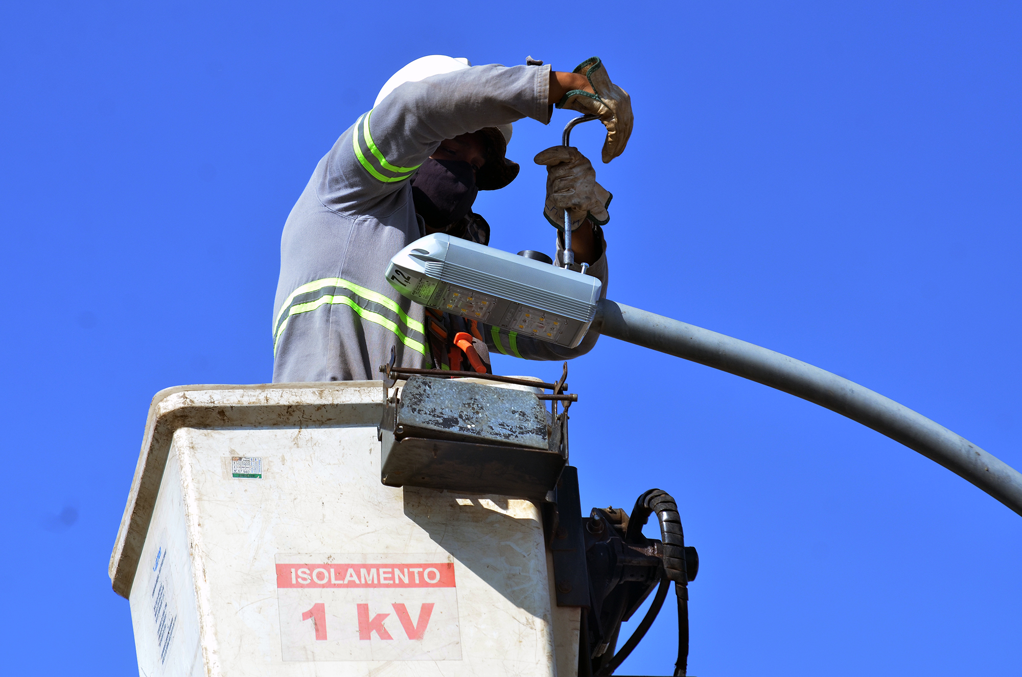 Mais de 700 luminárias de LED serão instaladas em Santa Maria