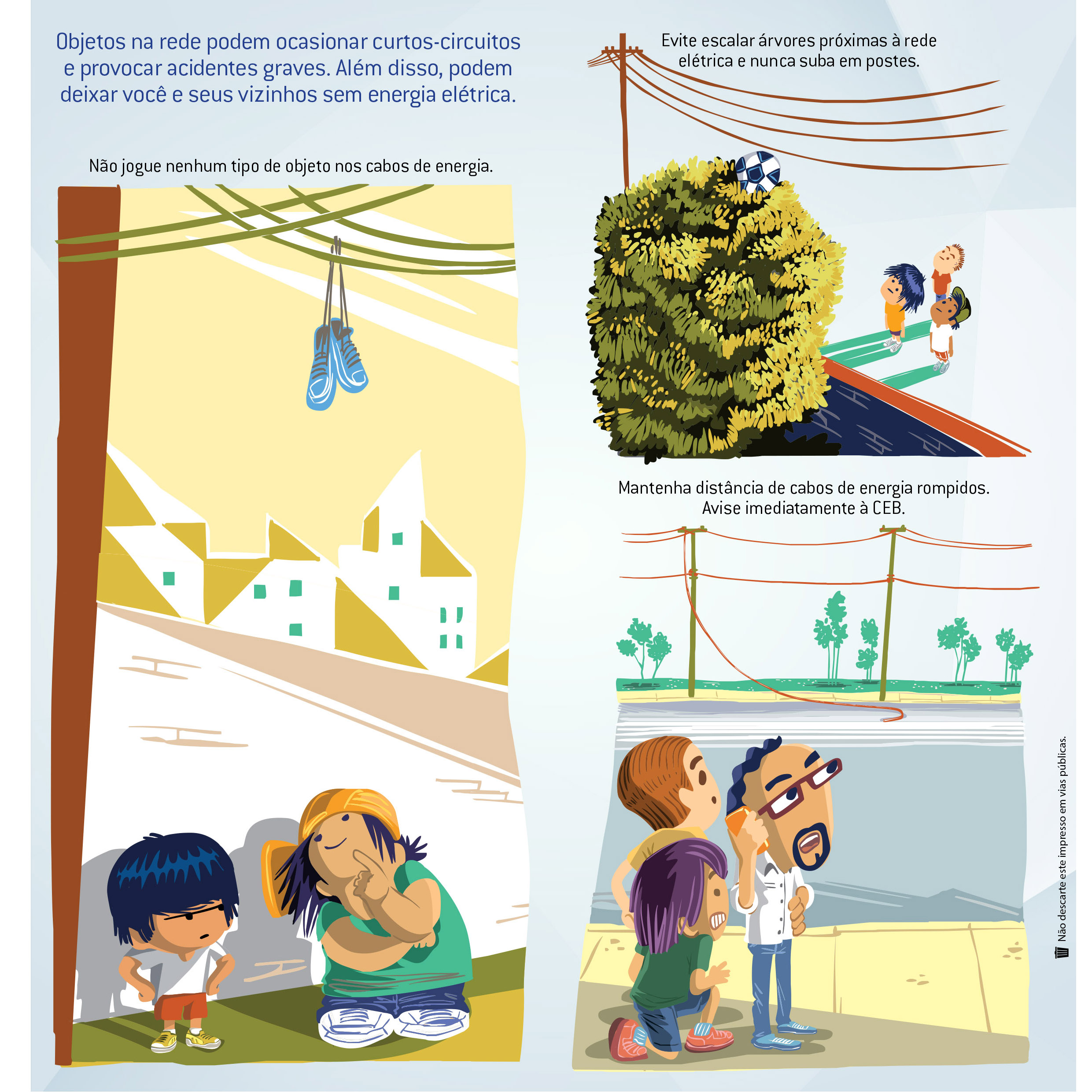 Material de divulgação