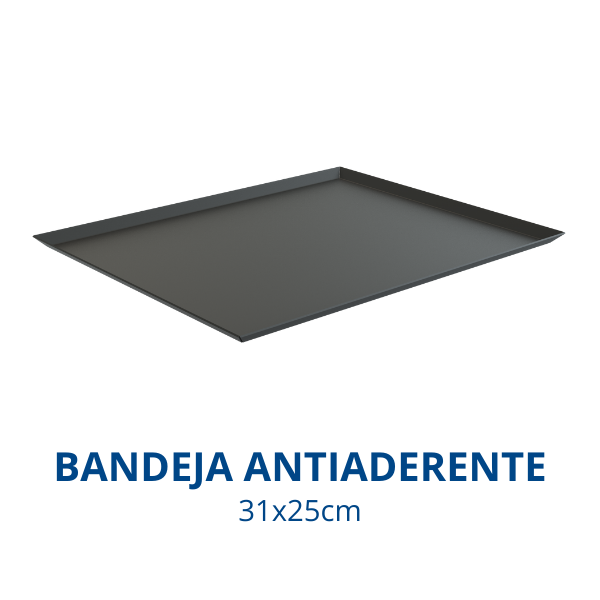 bandeja antiaderente