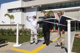 Inauguration of Módulo de Gravação 4