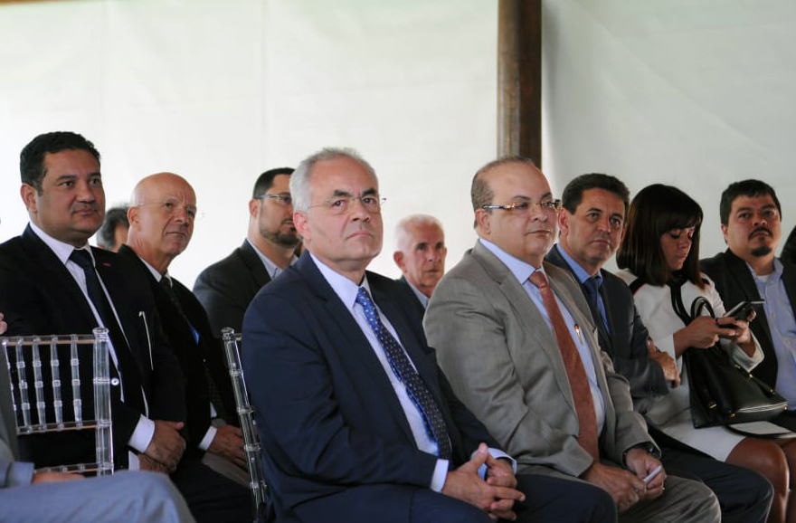 Da esq. p/ dir.: Wander Azevedo, Edison Garcia e Ibaneis Rocha