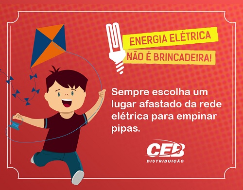 Energia elétrica não é brincadeira