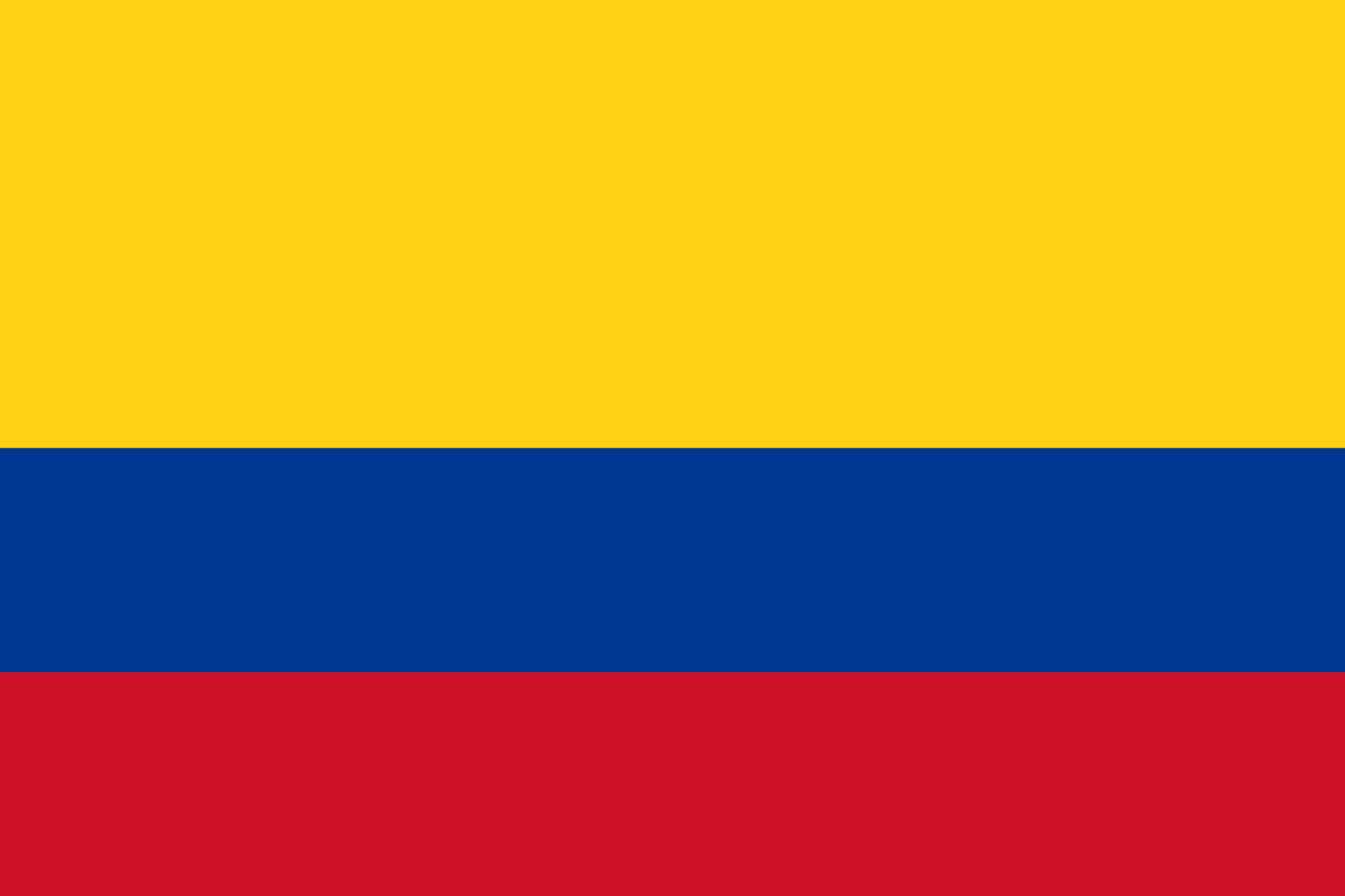 Bandera de la Colombia